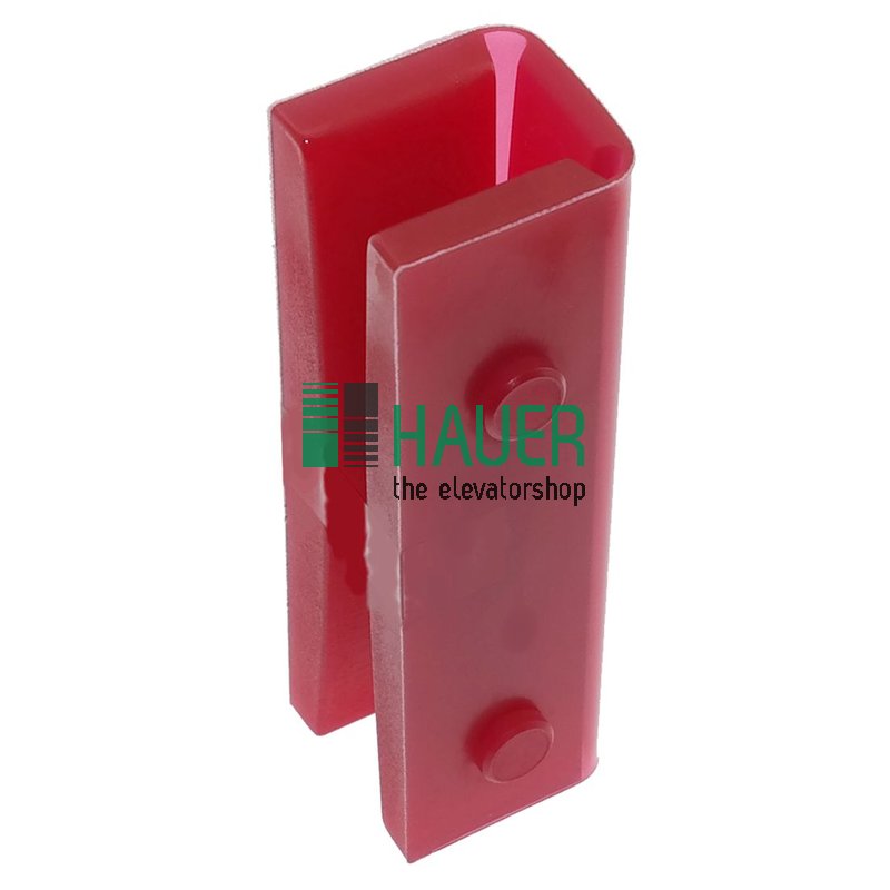 Guide shoe insert, 4 nap, 100*30*26.5, D=10