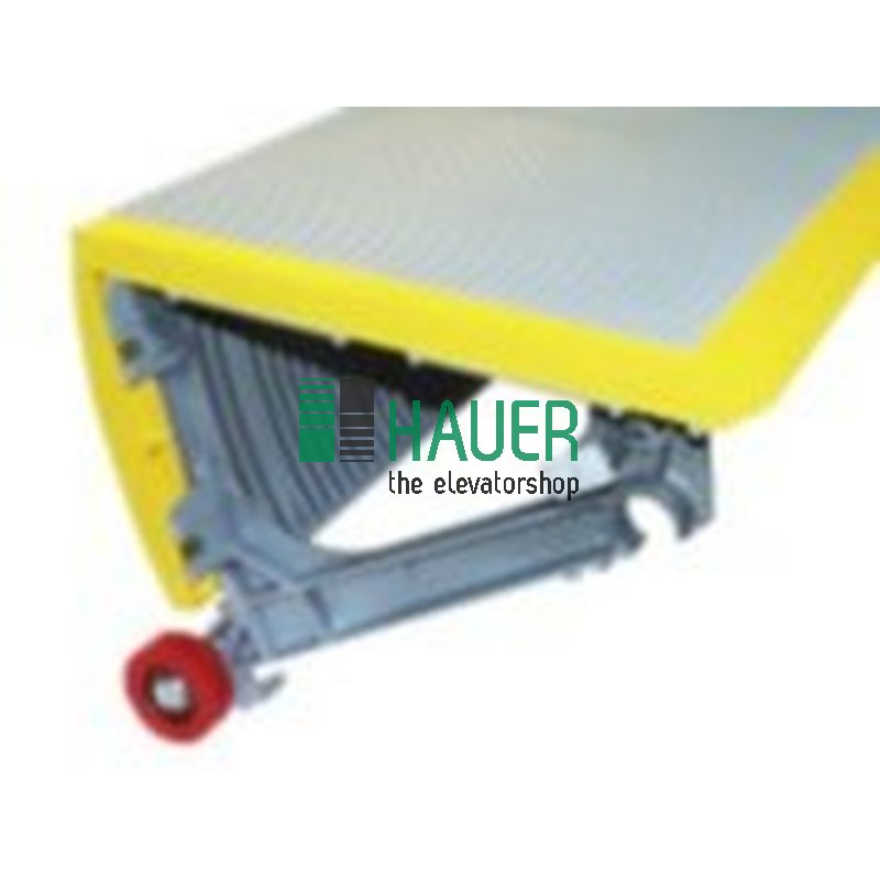 Rolltreppe SWE/SDG/SDS Kompaktstufe mit K-Kante, B=1000mm, silber