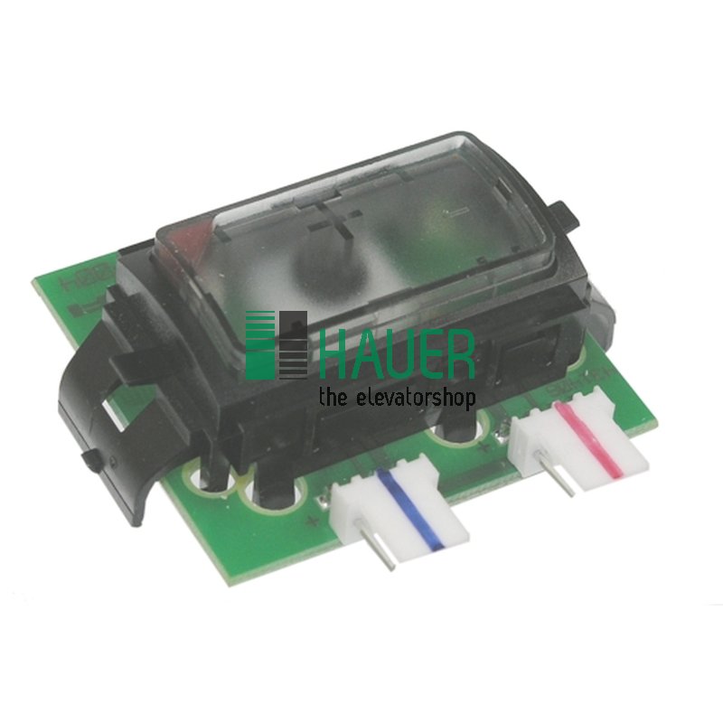 Push button 24V, supernatant edge
