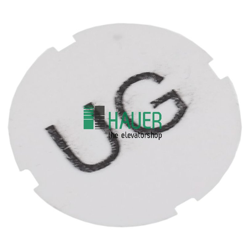 Bunse, Einlage zu Ruftaster rund, UG