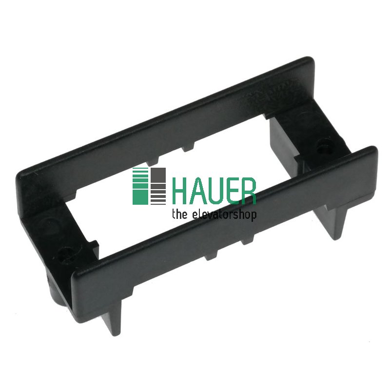Fixing frame for push vandal resistant