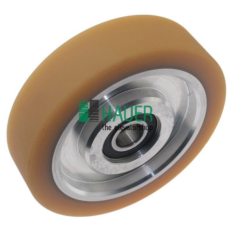 Laufrolle VSL D125/17*30  2 Lager Einspannlänge 24mm