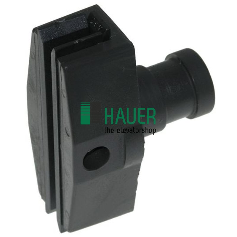 Guide shoe and gibs for 8 mm rail