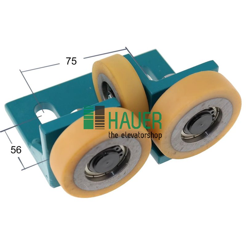 Rollenführung, Ersatz f. MAN GR2-2 (Schiene einstellbar)