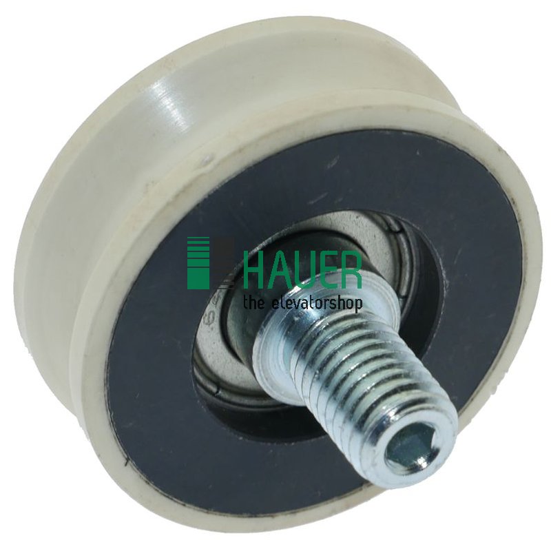 Türrolle D44/38 mit Gewindeachse