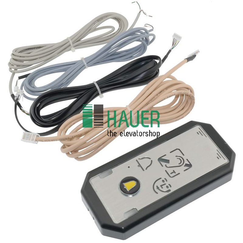 MIDIS Frontplatte mit Notruftaste und Kabel