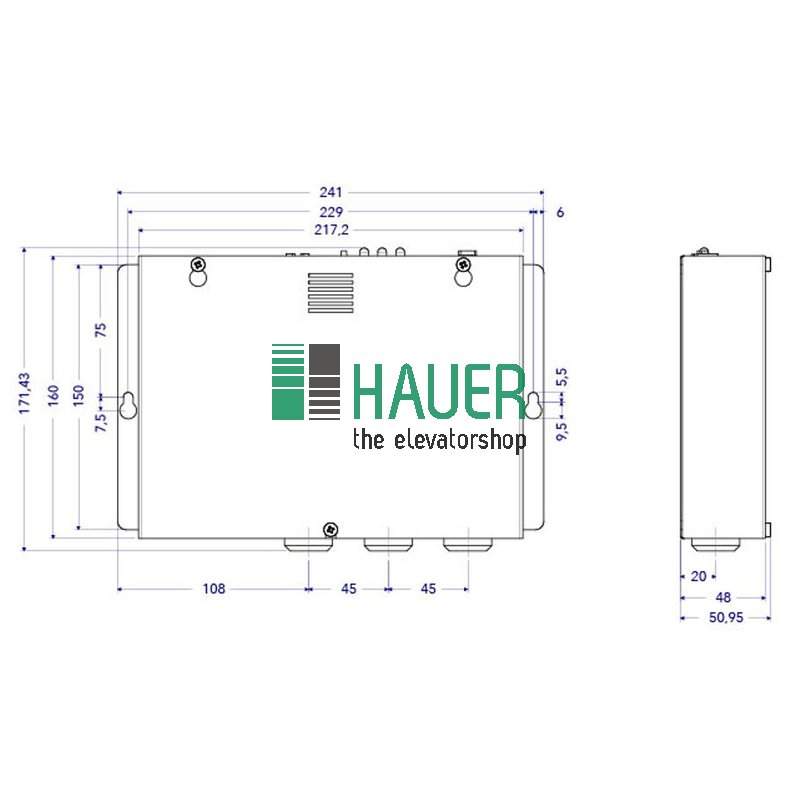 Safe Line, SL6, Haupteinheit Festnetz (PSTN)