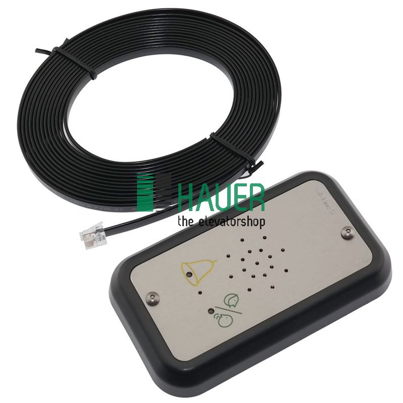 Safe Line, SL6-Kabinensprechstelle m. Piktogrammen, 12VDC, Aufbaumontage