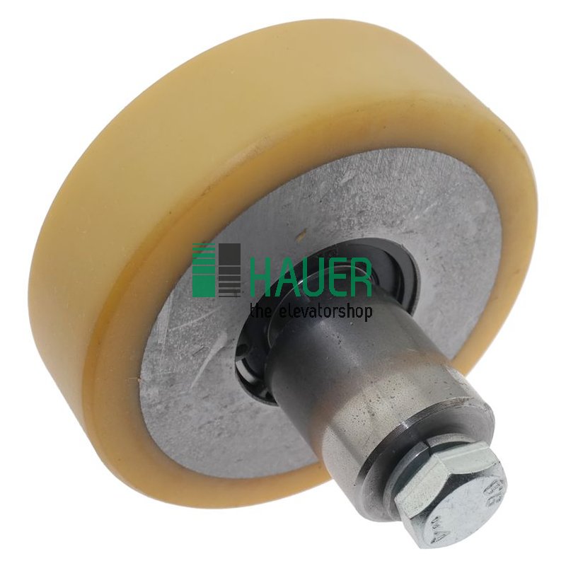 Algi Laufrolle D100*30 inkl. Exzenterbolzen B30 mit 12mm Gewindebohrung