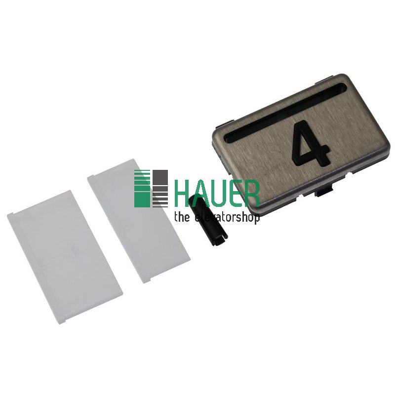 Eurolift, placa de empuje para botón MX , 4