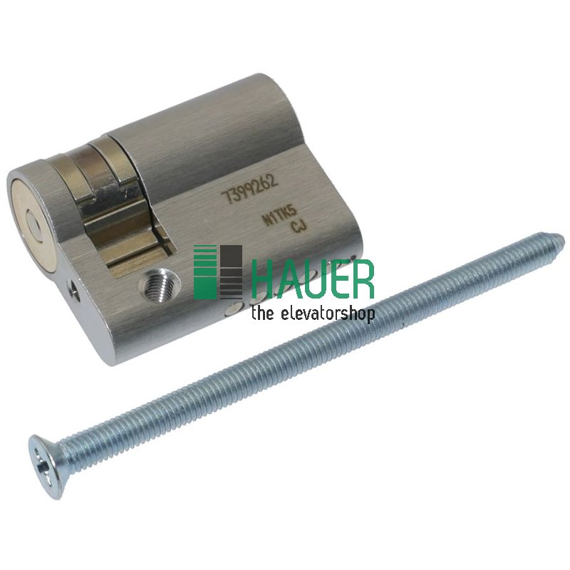 Half cylinder, locking C