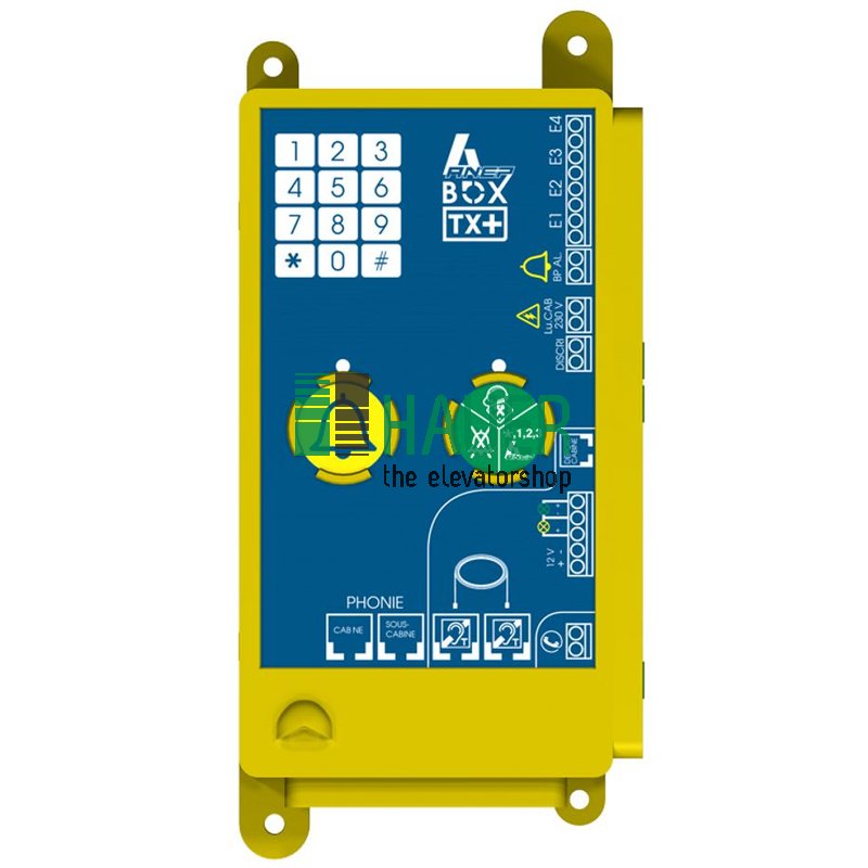 Box TX Dispositivo de llamada de emergencia con amplificador de bucle induc. a.