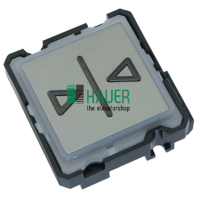 MT56 LR, X, 90° girado, pinza ri. , 30V rojo, placa V2A mate, cierre de puerta t