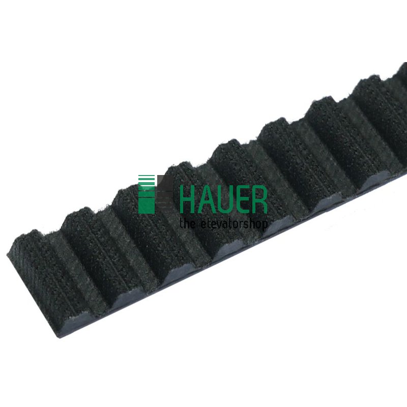 Courroie dentée Sematic type RPU8M/15 avec profil parabolique LL=4000mm