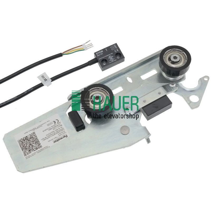 Cerradura de puerta, tipo Premium, con contacto 36, IP54, T2, apertura izquierda