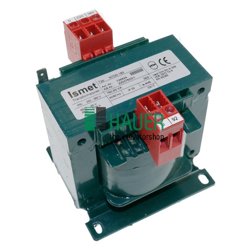 Trafo 1Ph Typ MTDN 380/220V Sec:92V-1.74A/160VA
