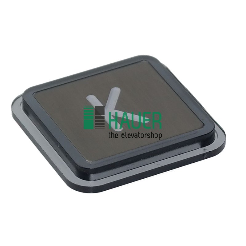 Druckknopfkappe, Blende mit V2A-Einlage, K
