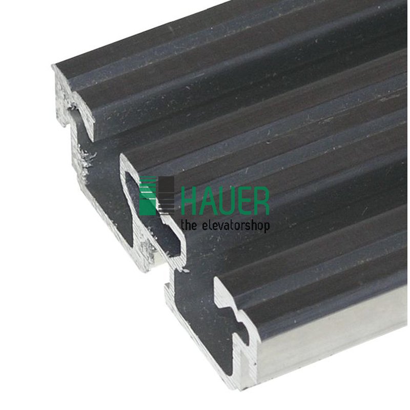 Türschwelle Schachttür  90x27mm L=2090mm Nut = 12mm