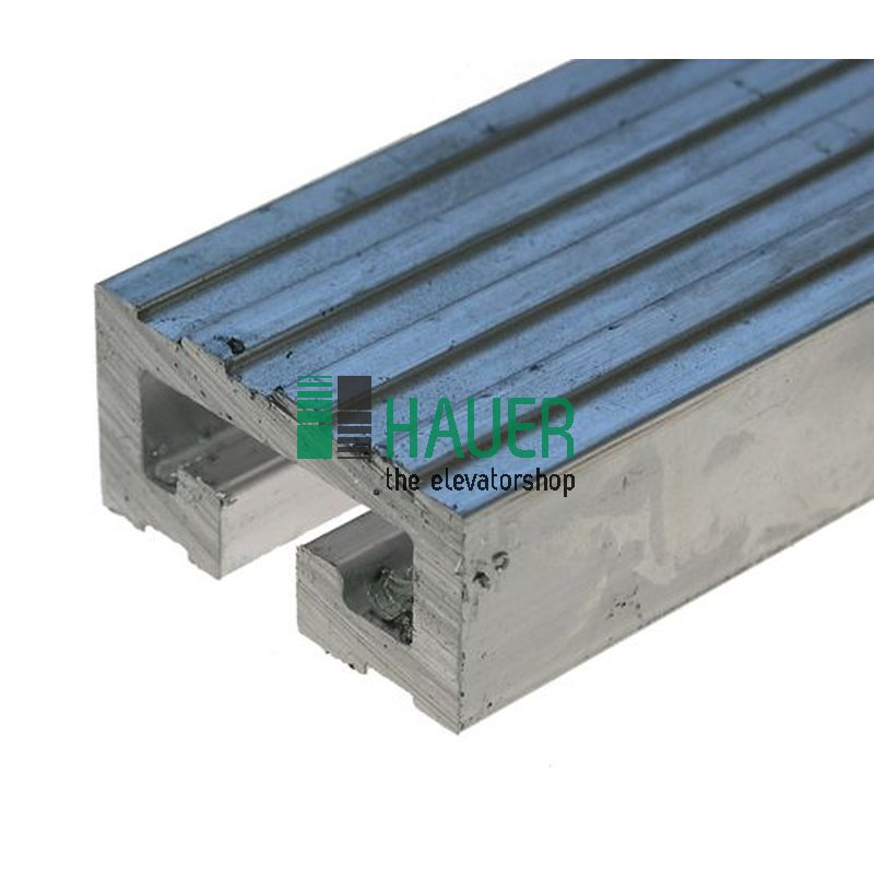 M2TS3, rail de porte en aluminium L=800 mm