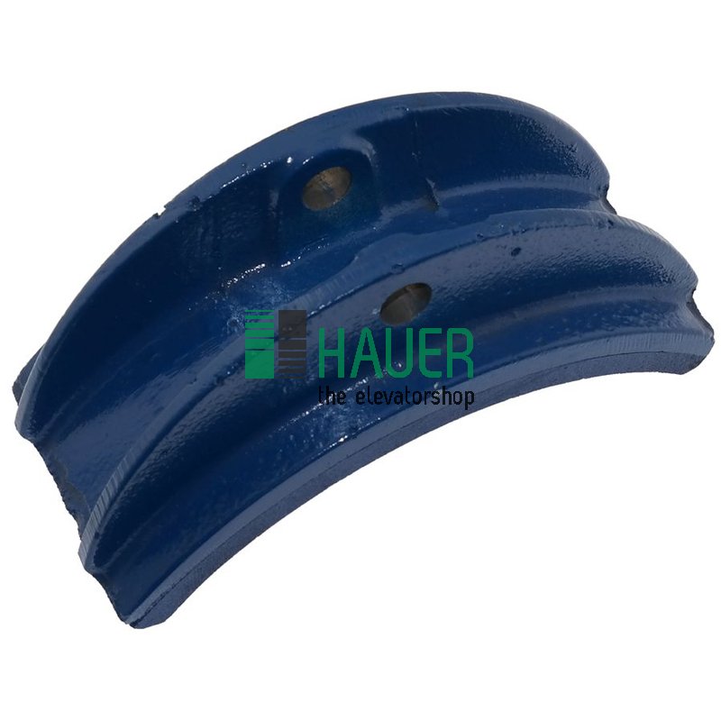 Brake shoe Ø 250 mm, cast from EN-GJL-250, incl. brake pad ITB 2919