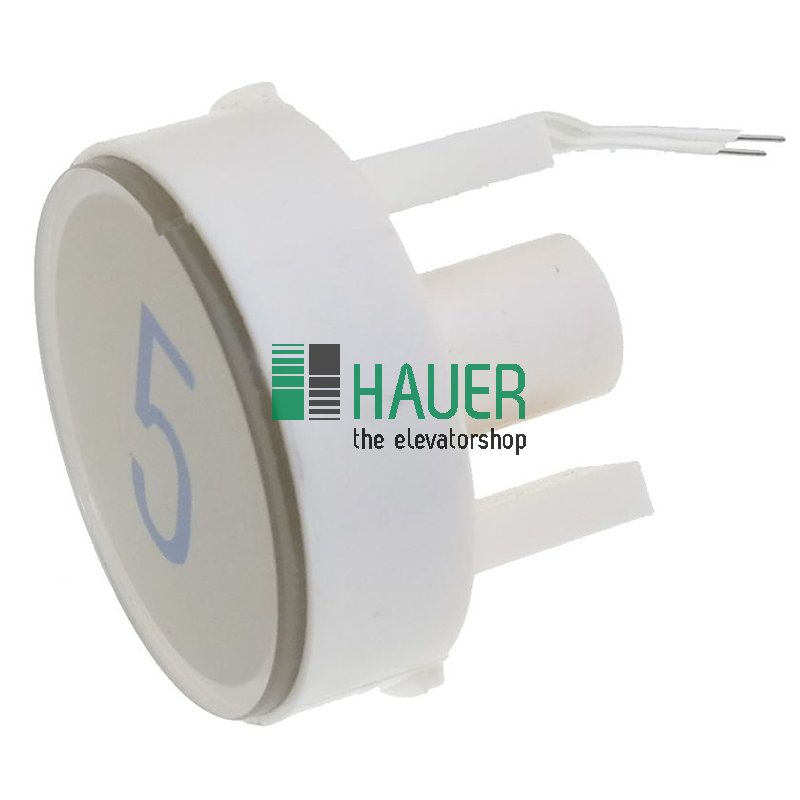 Bouton D2, vert, 5