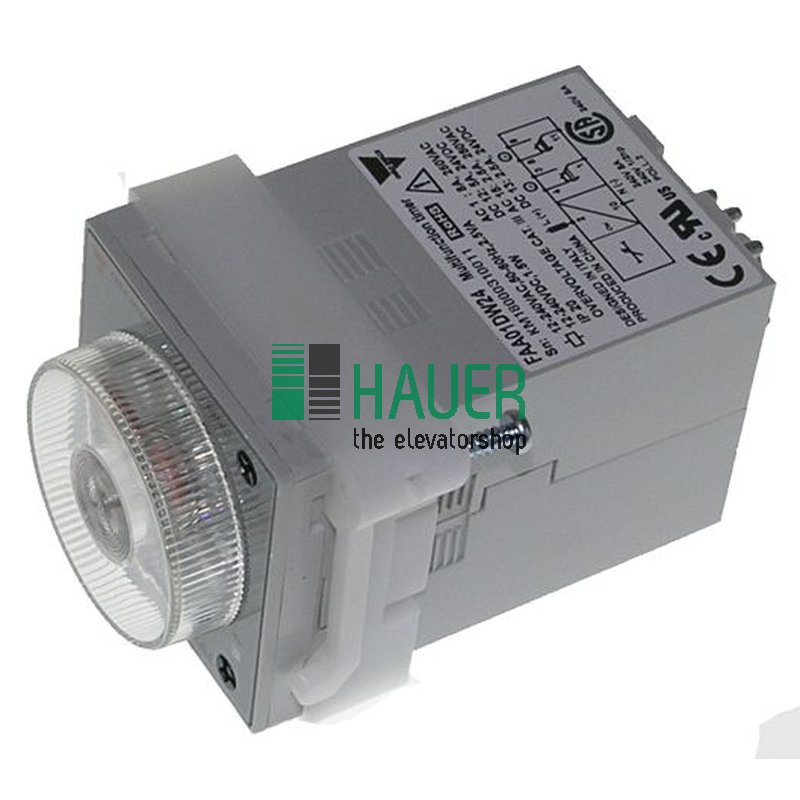 Zeitrelais Anschluss 11-polig Kreis 0,05 s - 300 h,  220VAC