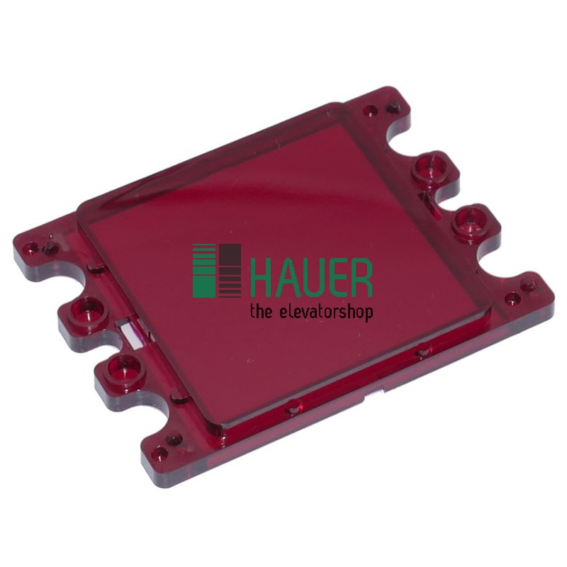 Fenster 48x48 mm rot für steuerungsunabhängige Standanzeigen