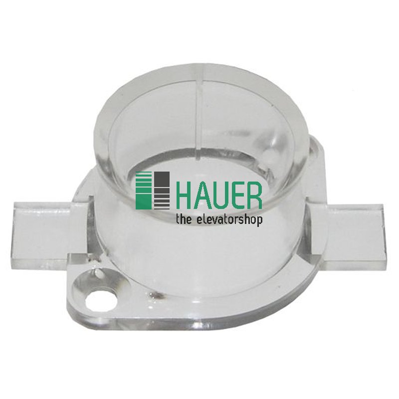 Drucktaster, transparent, ohne Gravur