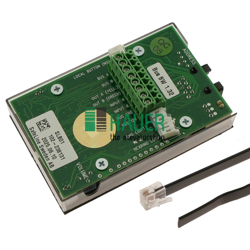 Safe Line, SL6 car station without front plate COP, 12VDC