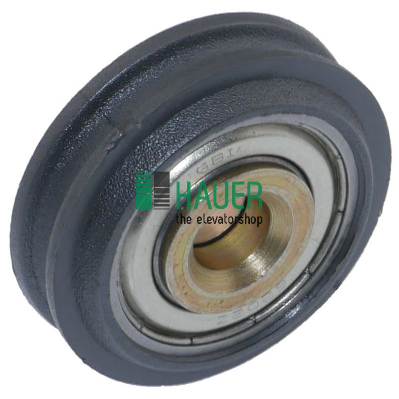 Polea de cuerda D45/40 para puerta de cabina