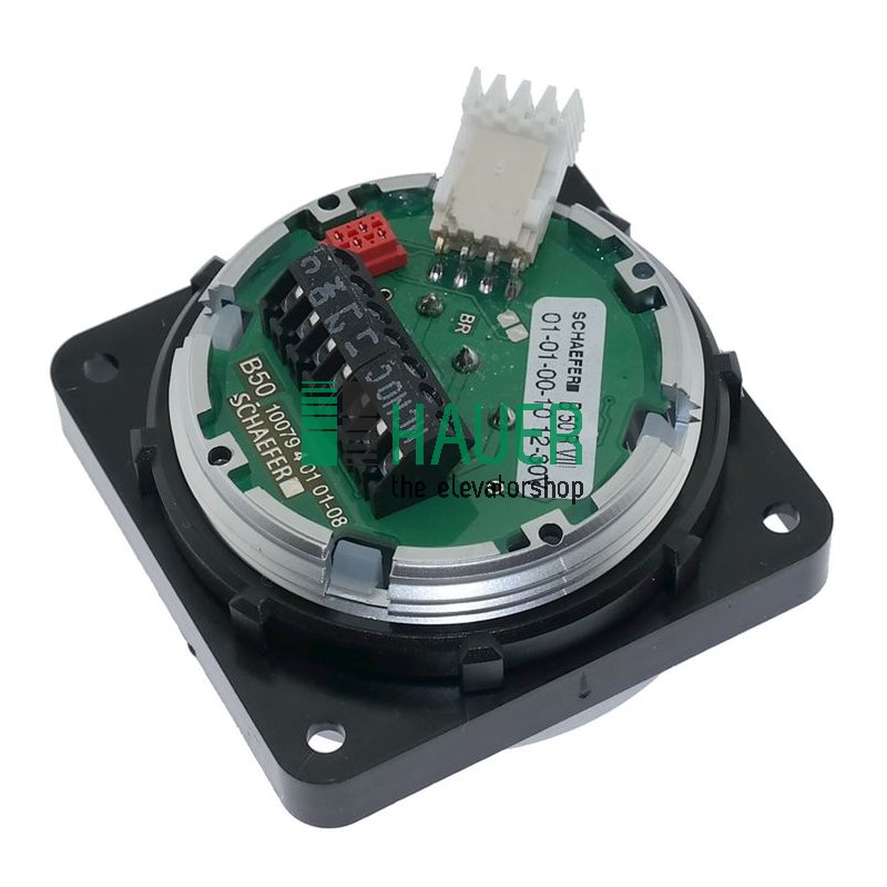 B50R XL, Geh.P-Cr, 12-30V rot, Tastpl.V2A matt, gepr. Alarm