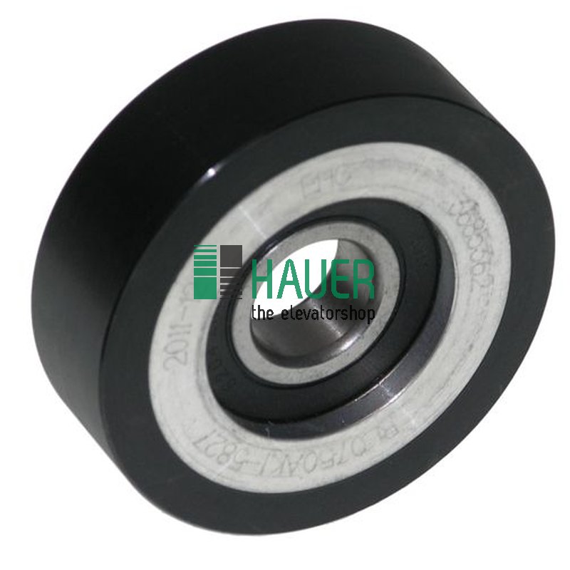 Door roller 75X23,5 PU-ST-HF 6204 2RS1