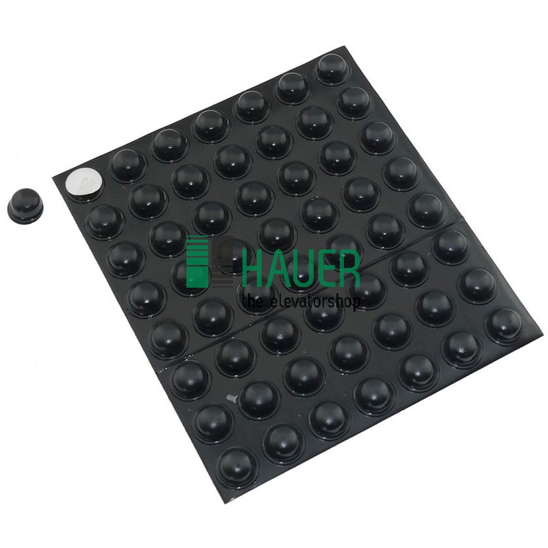 Gummipuffer selbstklebend (Set=56)