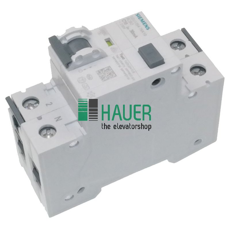 RCBO-A 2P C10A 30mA Siemens