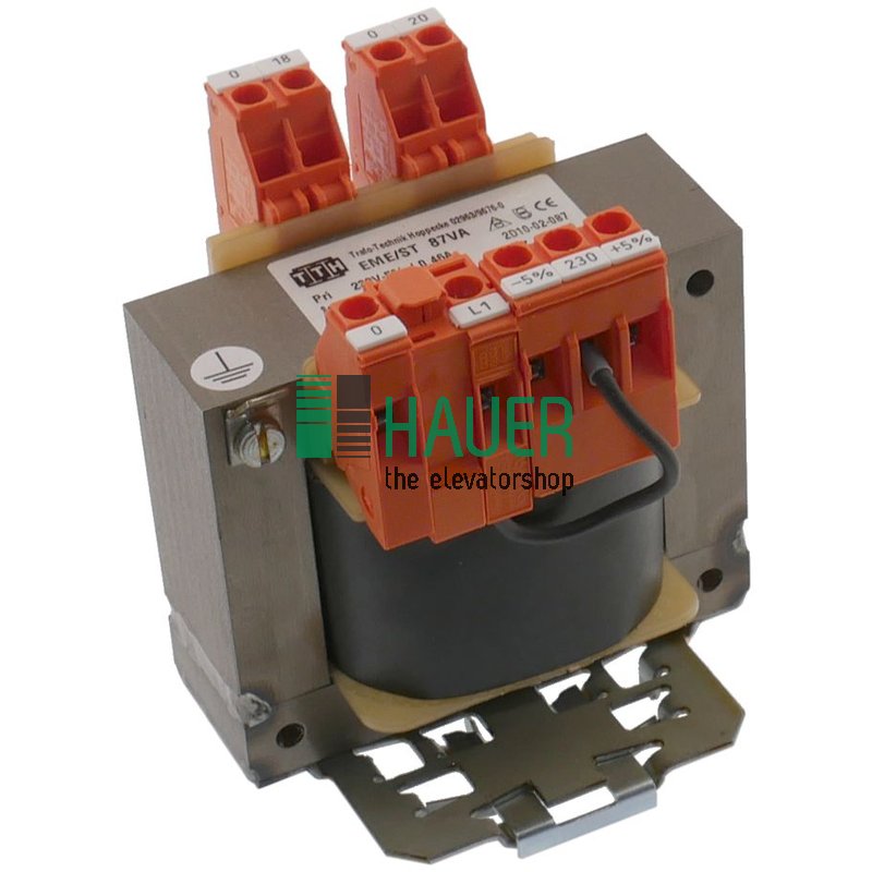 Trafo 87 VA VDE 0551, 220-230-240V/18V/20V
