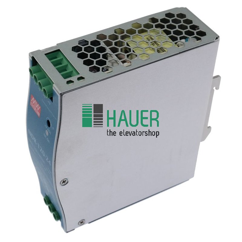 Netzgerät MeanWell NDR-120-24, 90-264VAC, 24 V, 5A