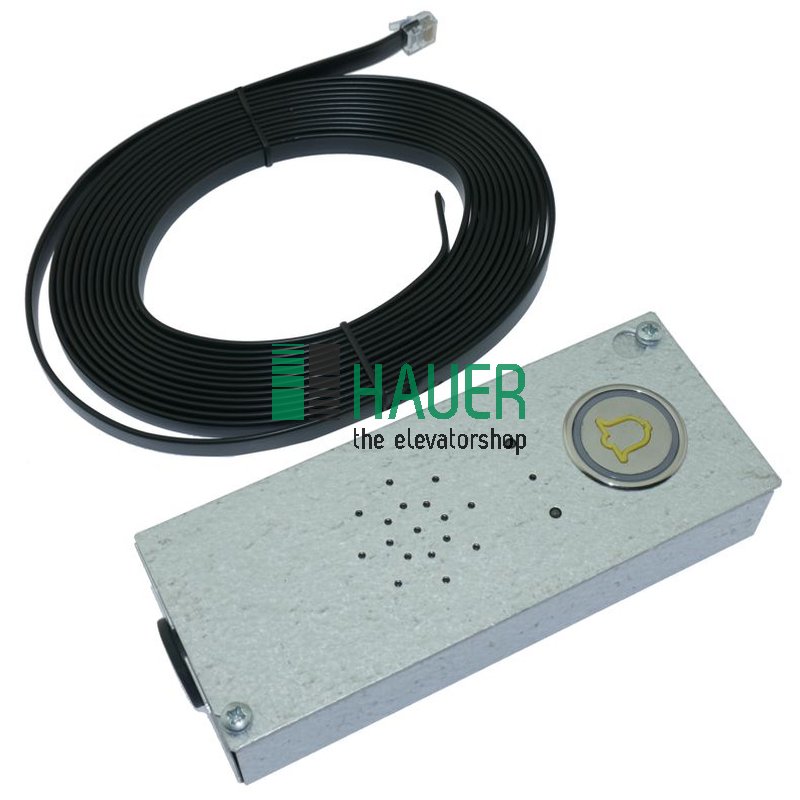 SL6 Station R Dach/Grube mit Taste & Notlicht Comphone, Konfigurationsset