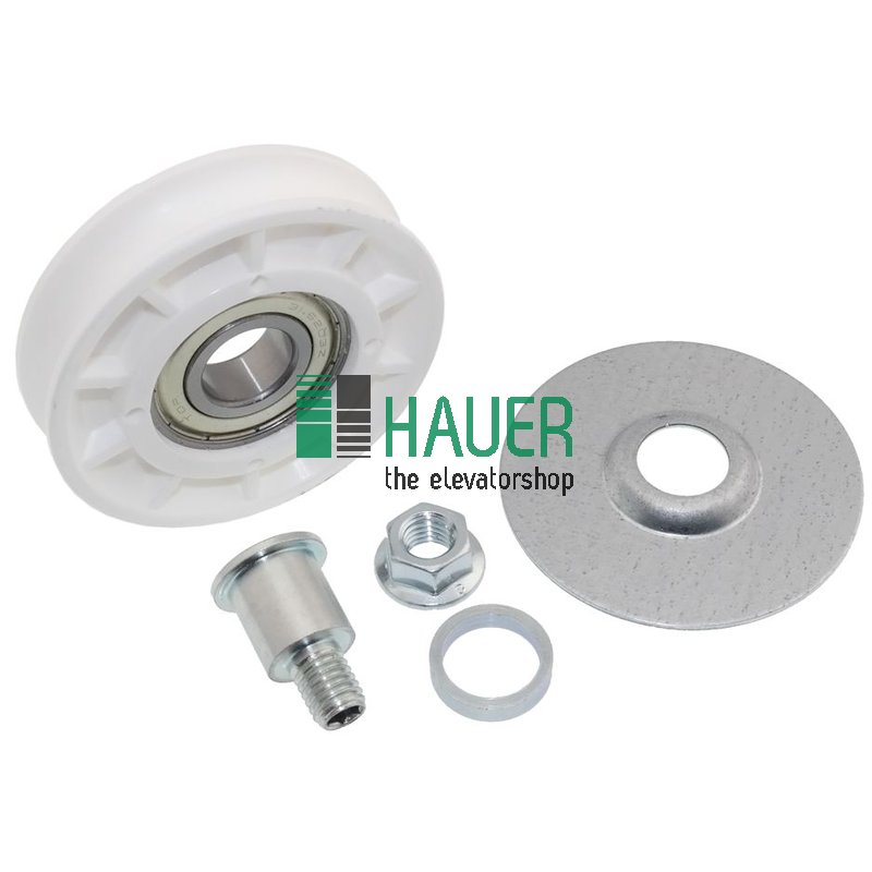 Door roller Varidor, version 1, with nut fixing
