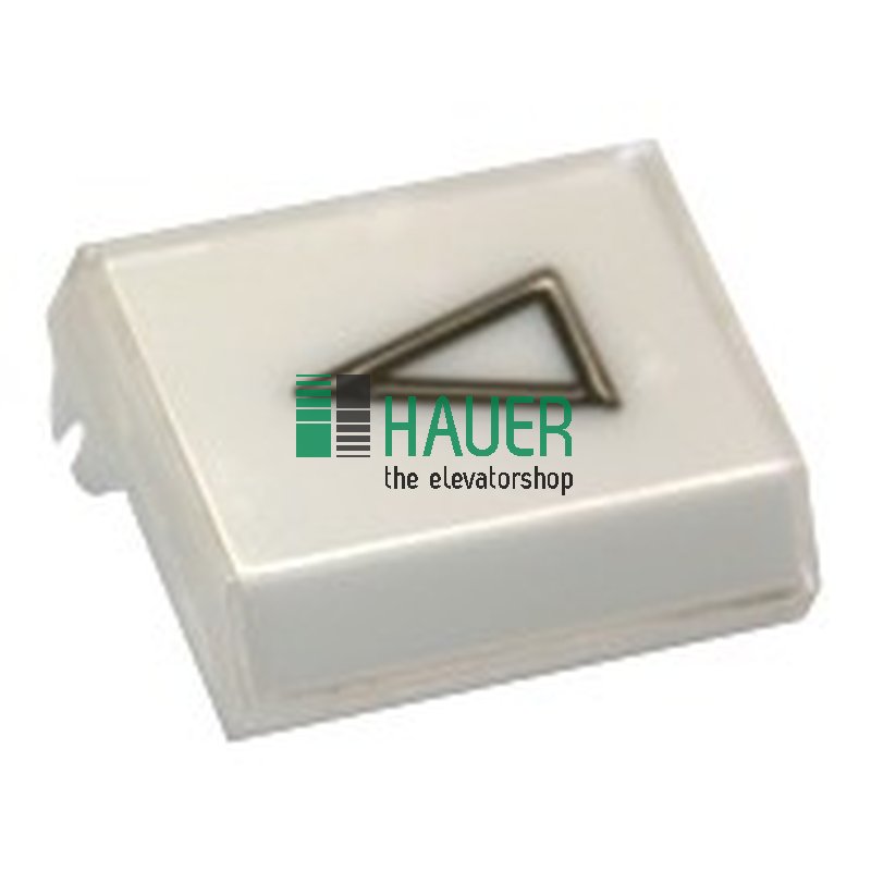 Drucktaster LM, Druckplatte kurz, Pfeil auf