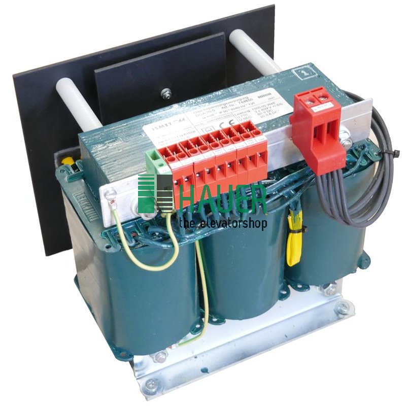 Trafo mit Gleichrichter, 1000Watt, Prim.:3x400V, Sec.:50VDC, Gleichrichter 20ADC