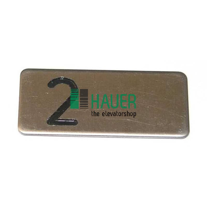 Bouton COP300, acier, insert 2