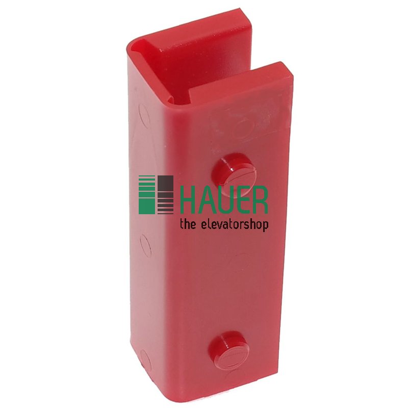 Guide shoe insert 100*30*2 groove 9.5