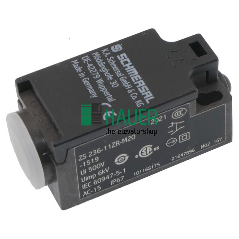 Commutateur de position 1NO 1NC (ZS236-11ZR-M20-1519)