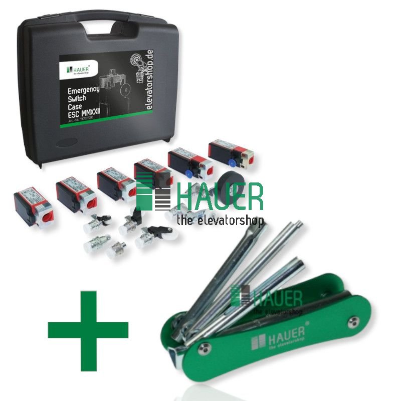 Hauer Emergency-Set, Notentriegelung und Schalter
