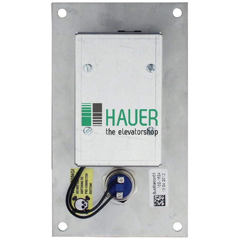 Safe Line, SL6 car station w. pictograms and button, 12VDC, flush mounted