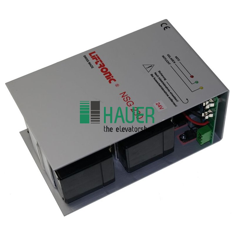 Hilfsstromquelle 220V AC, 24V DC mit Akku