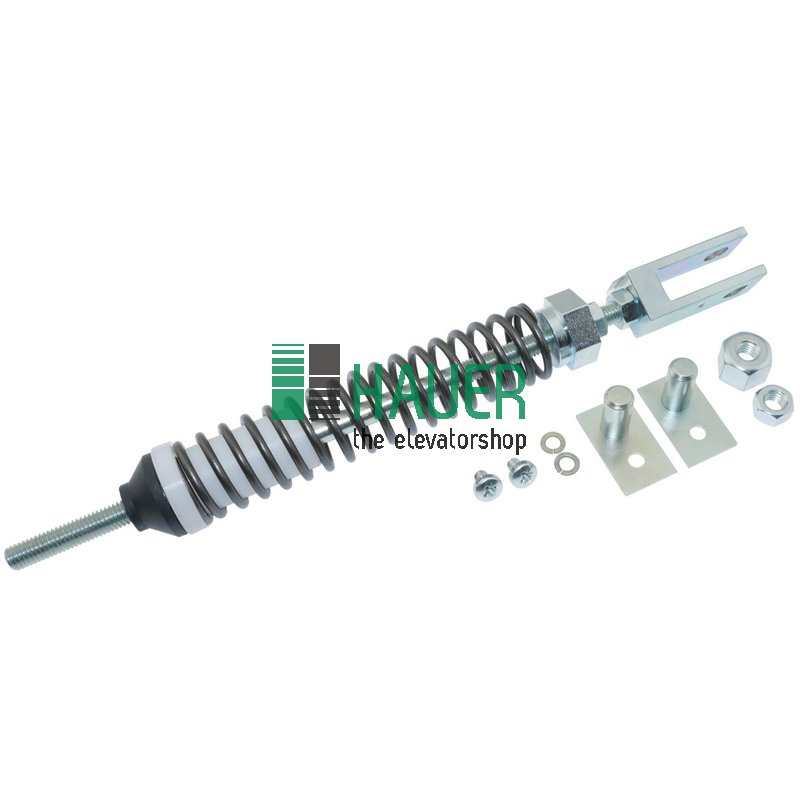Connecting rod with spring