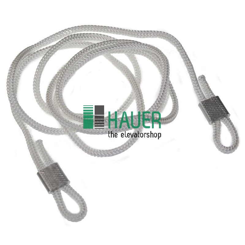 Cordel de nylon 3 mm,  L1120, con ojales