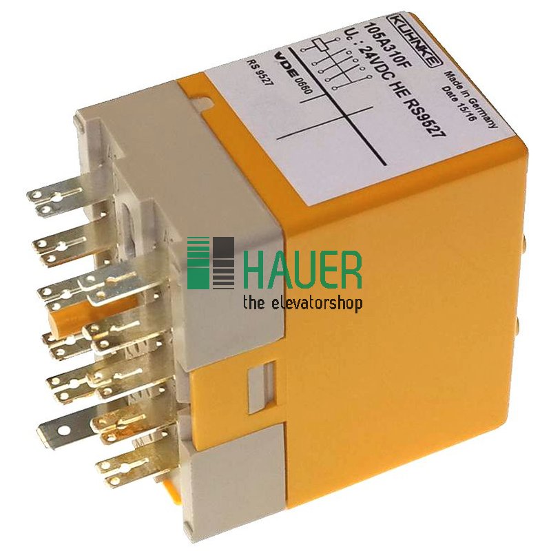 Contacteur Kuhnke 105A310FHERS9527,  24V DC, 3NO+1NC
