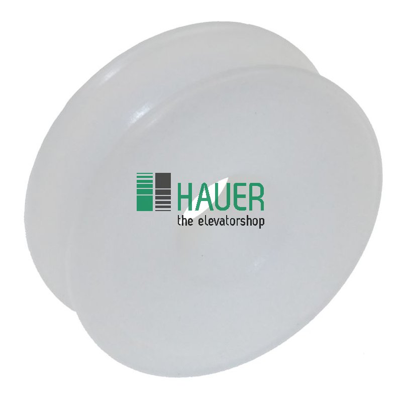 Deflection pulley D30 for Door rope self closing weight